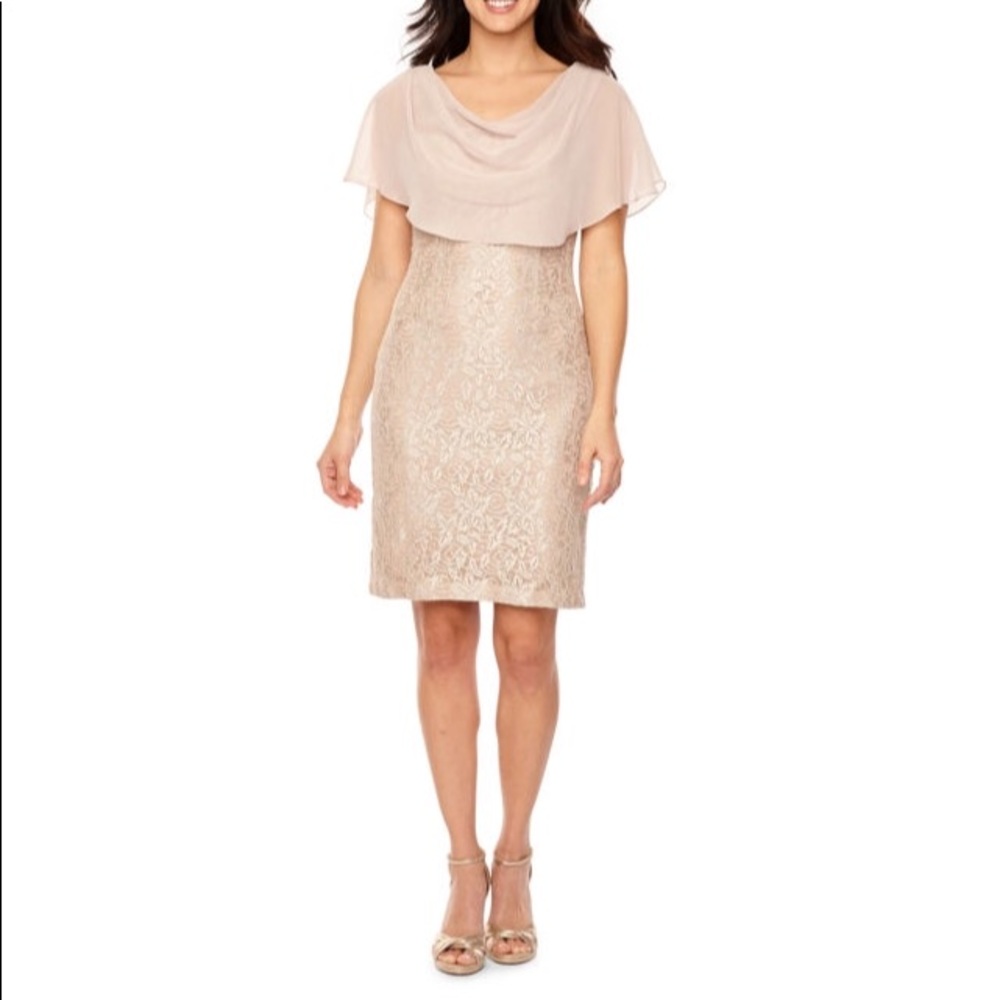 Jessica Howard short sleeve sheath dress